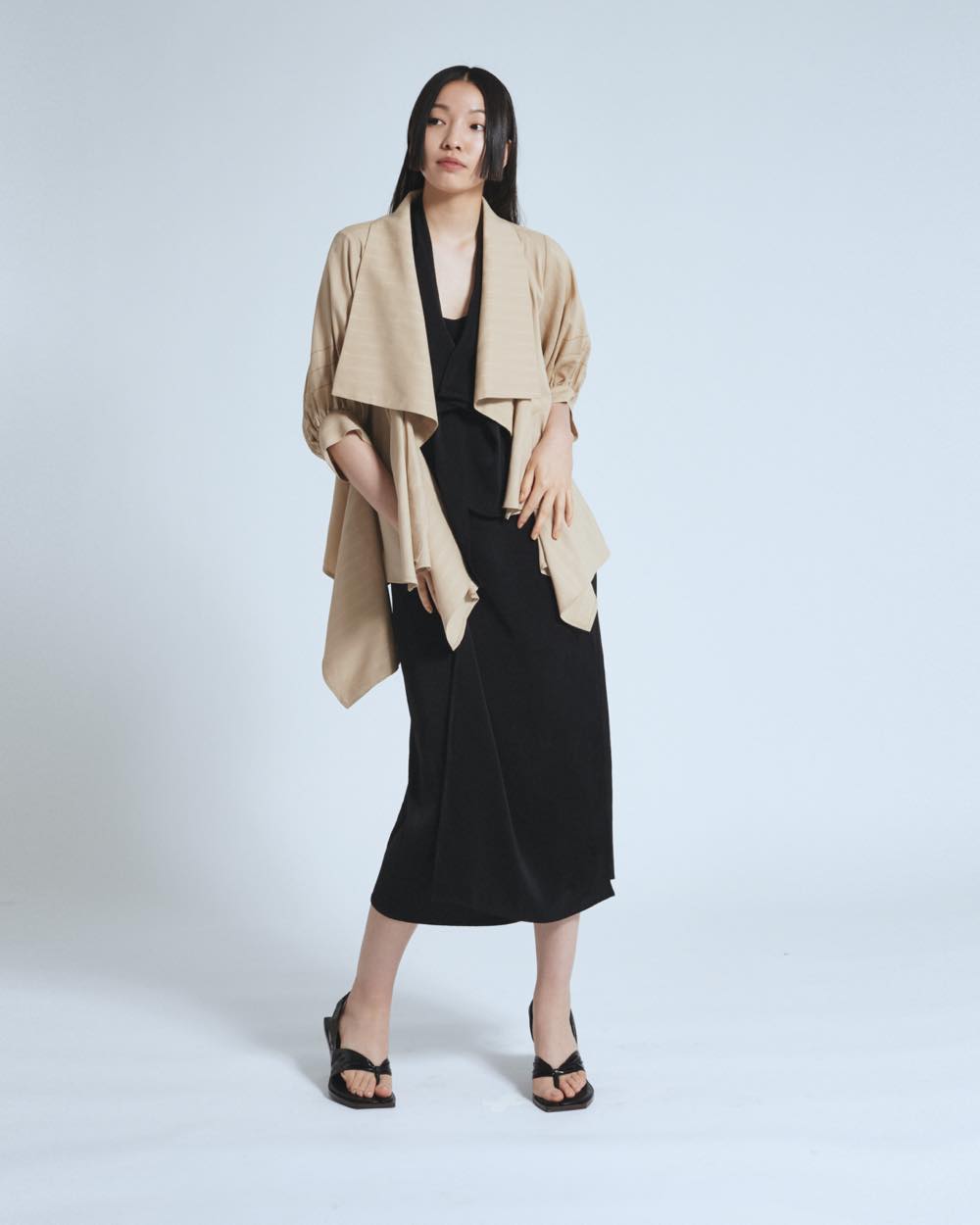 Drape Tops Brownstripe