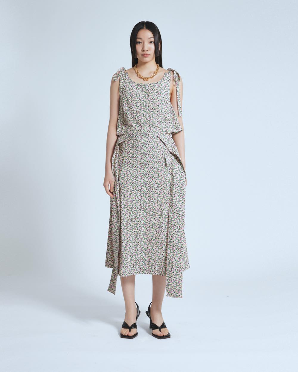 Flower Ribbon dress