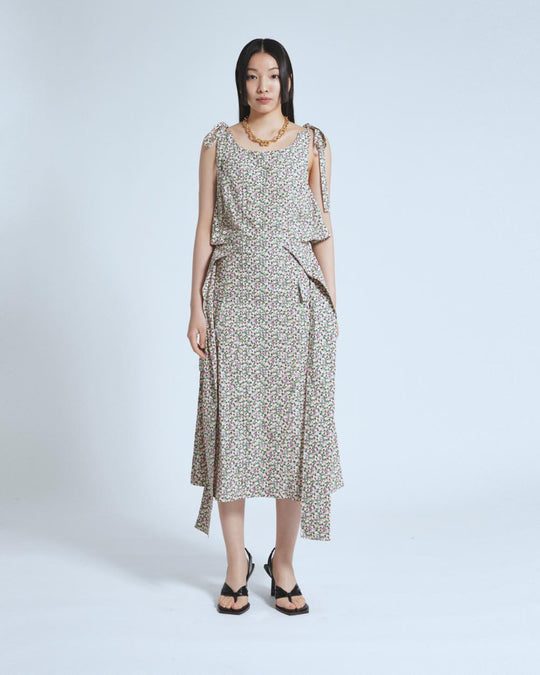 Flower Ribbon dress