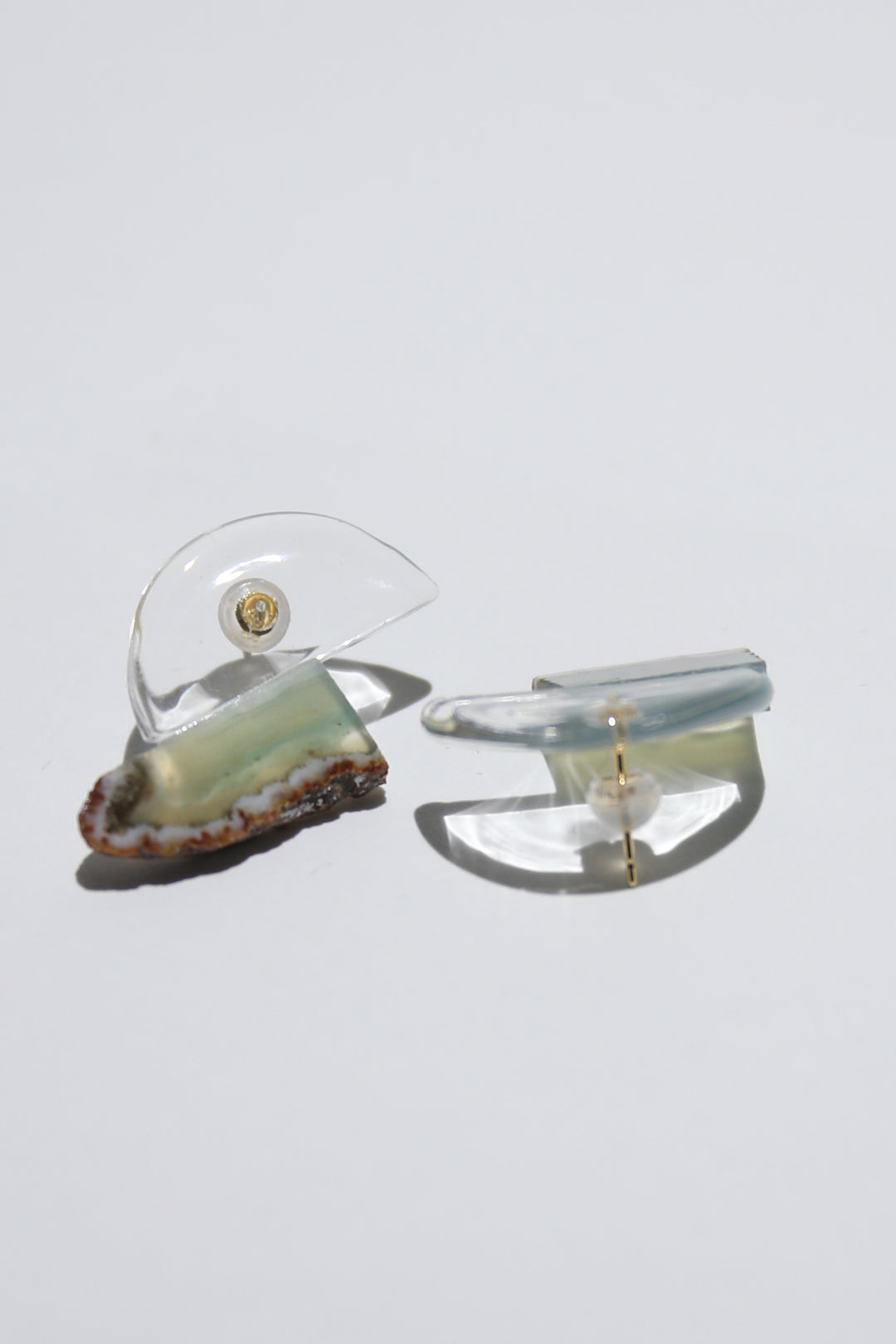 agate glass(両耳)