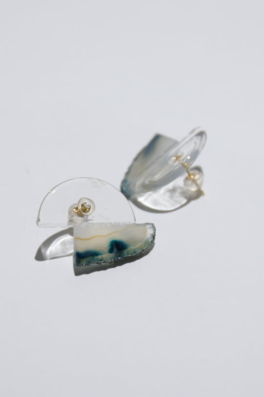agate glass(両耳)