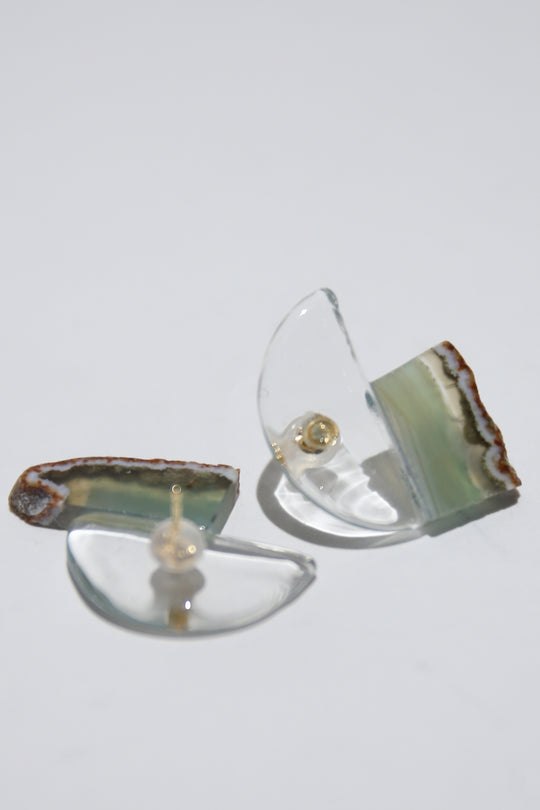 agate glass(両耳)