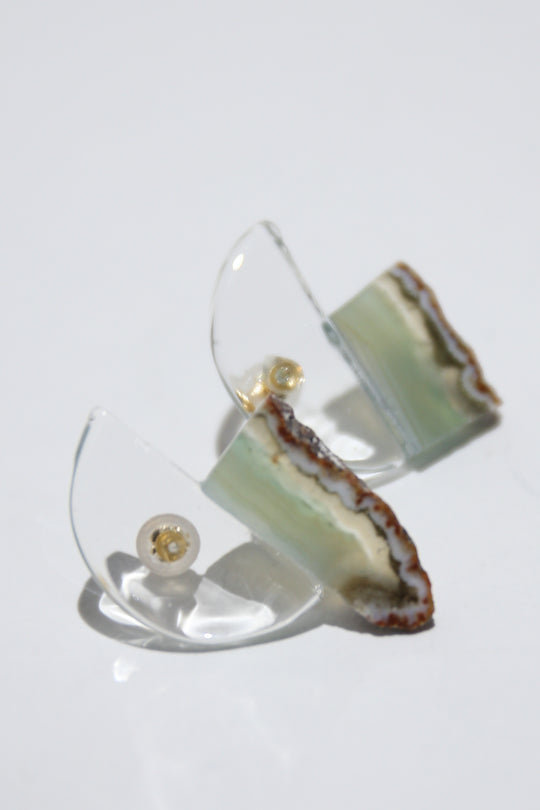 agate glass(両耳)