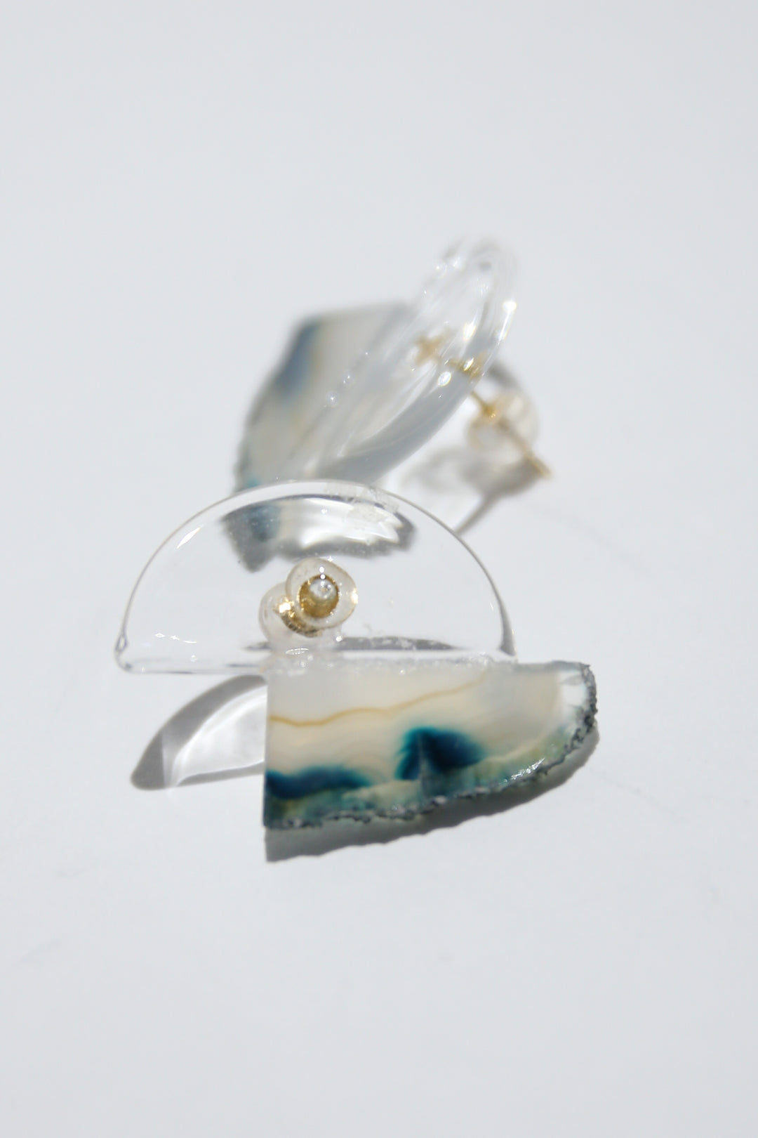 agate glass(両耳)