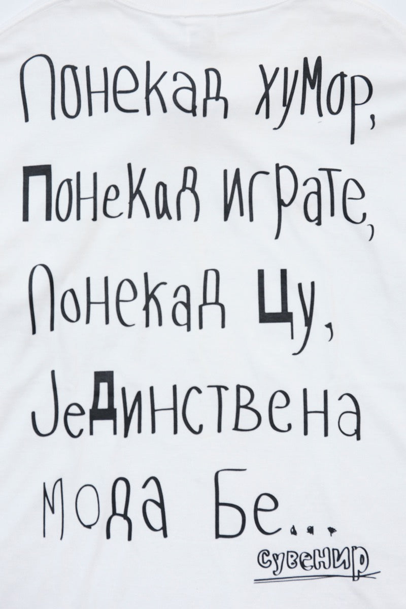 SERBIAN BACK PRINT L/S TEE