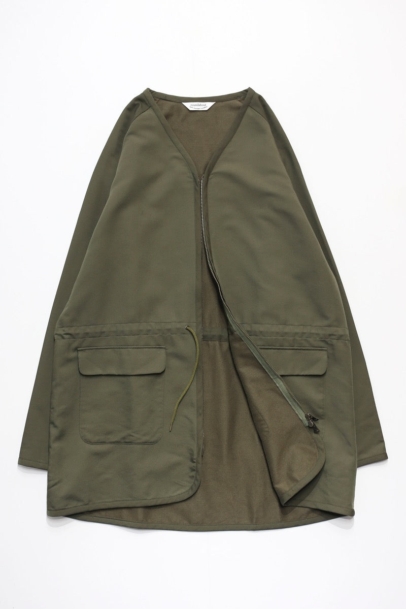 Cotton Nylon Long Cardigan