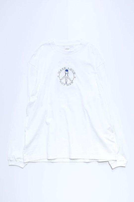 PEACE SYMBOL BIG L/S TEE