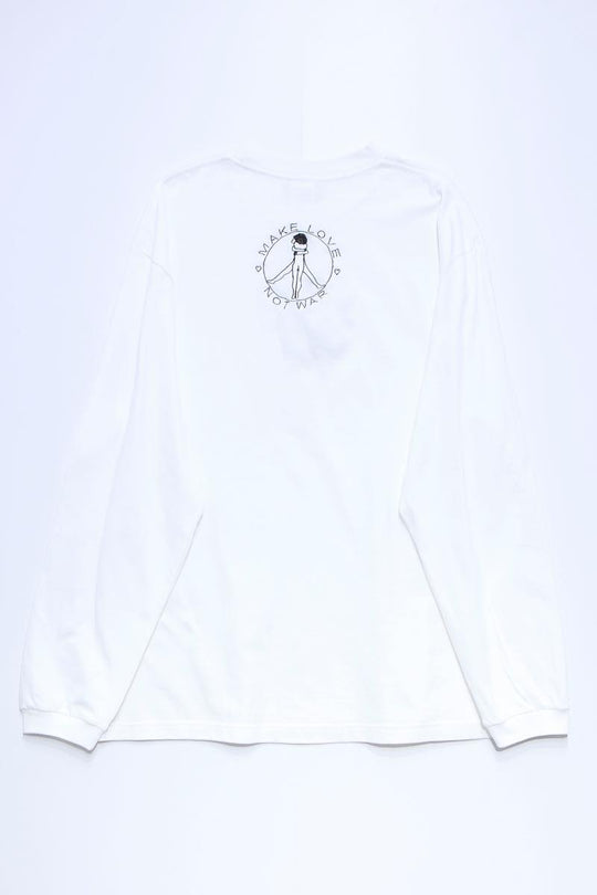 PEACE SYMBOL BIG L/S TEE