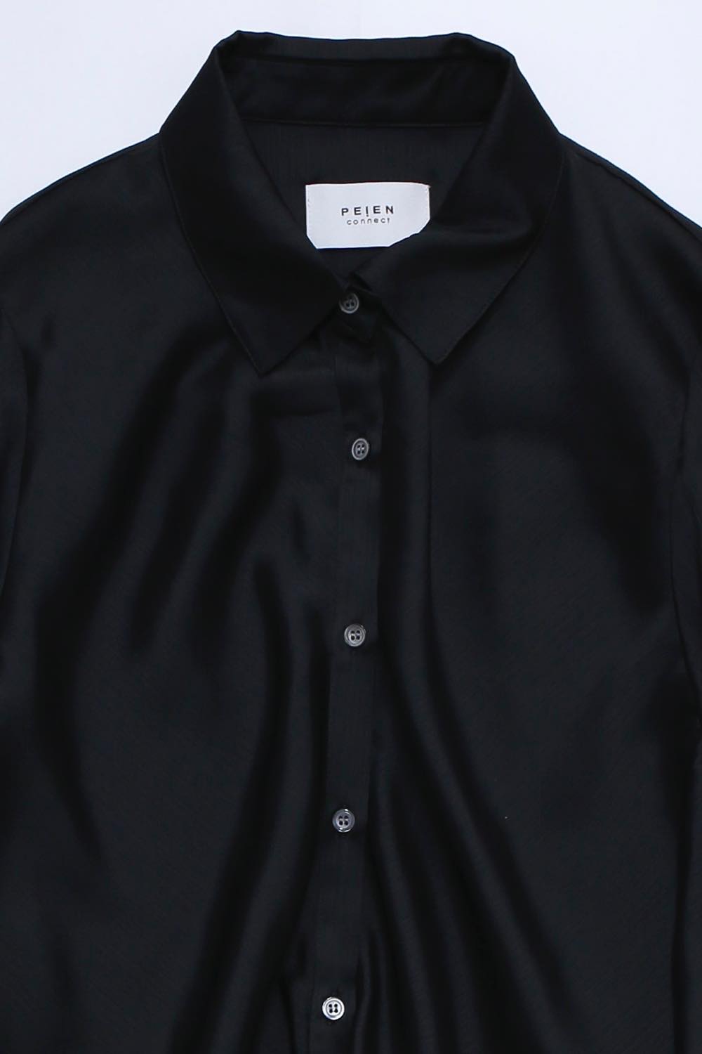 ドレープシャツ BLACK