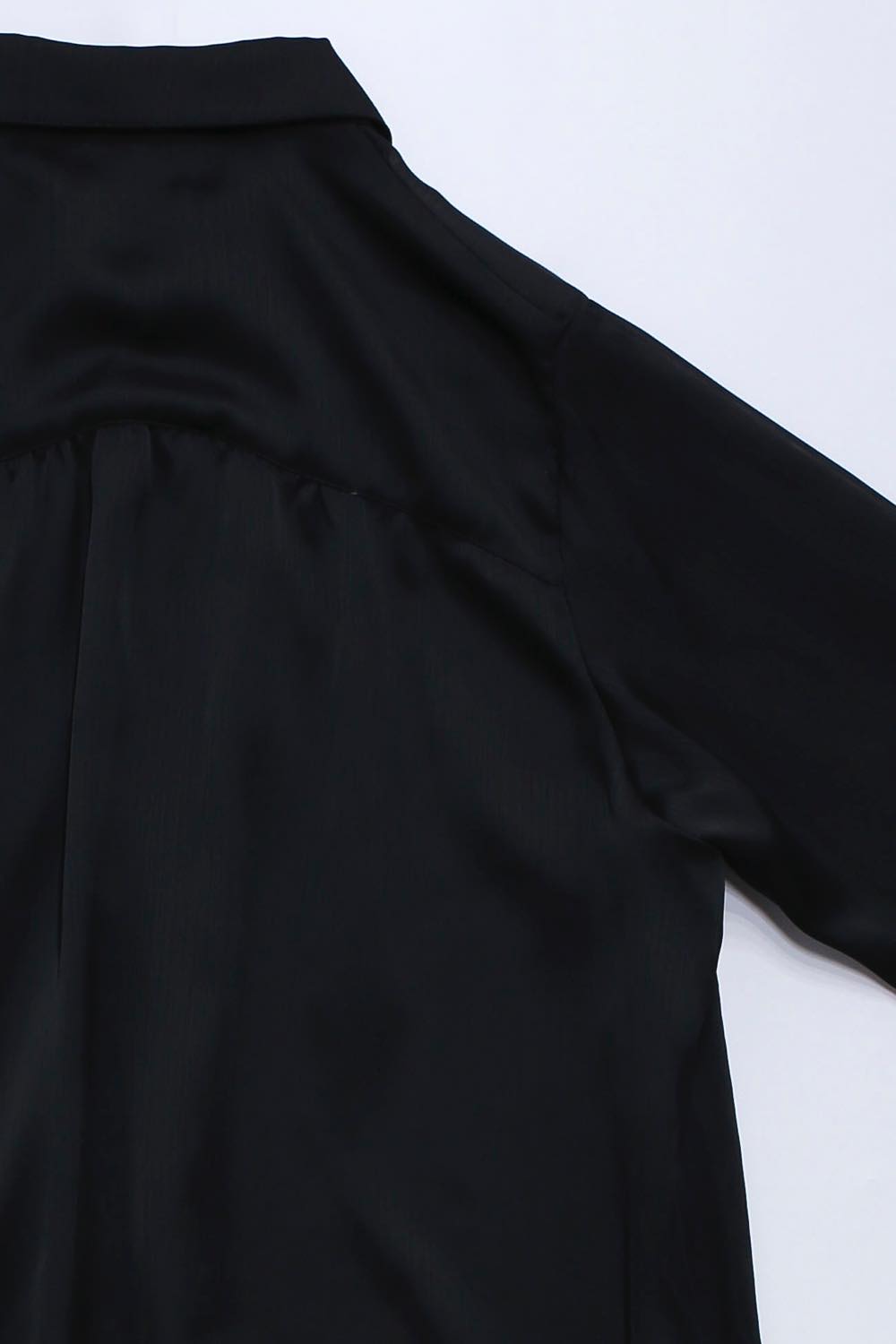 ドレープシャツ BLACK
