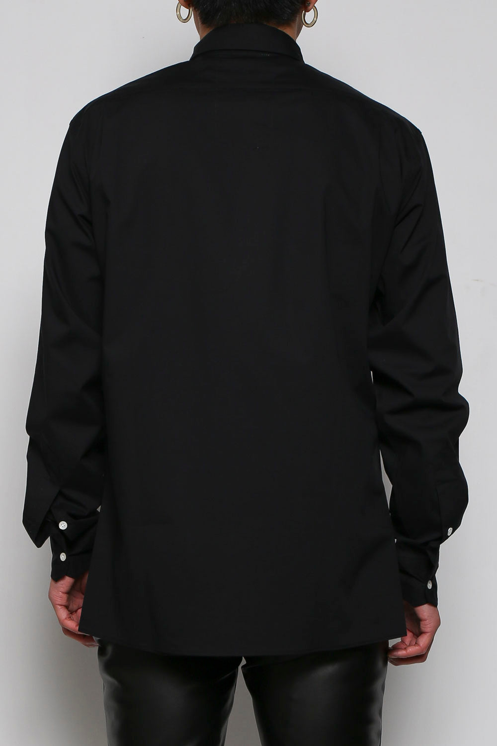 Ribbon shirts_BLACK