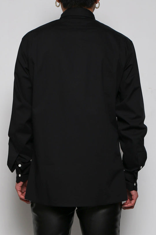 Ribbon shirts_BLACK