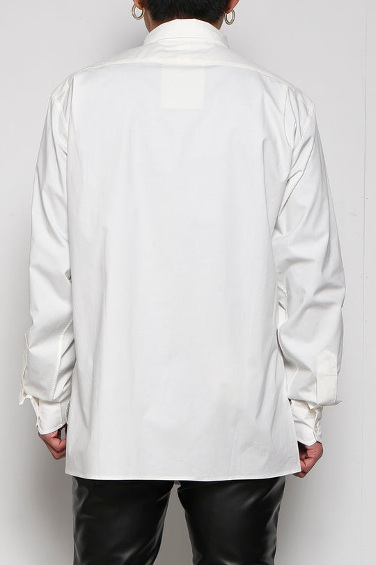 Ribbon shirts_WHITE