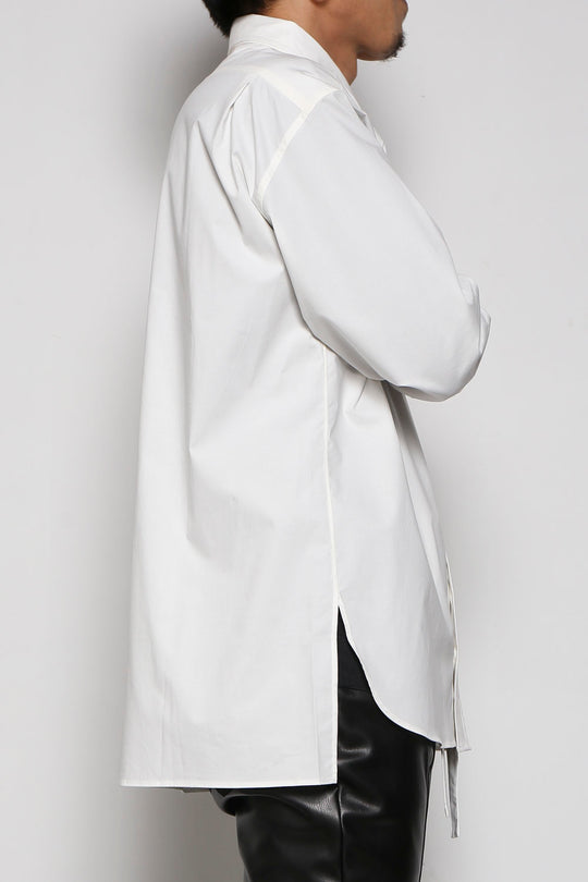 Ribbon shirts_WHITE