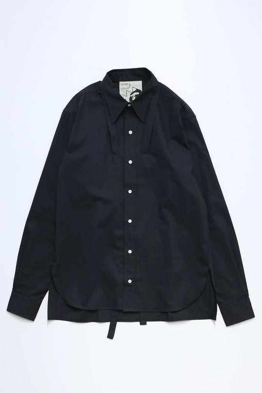 Ribbon shirts_BLACK