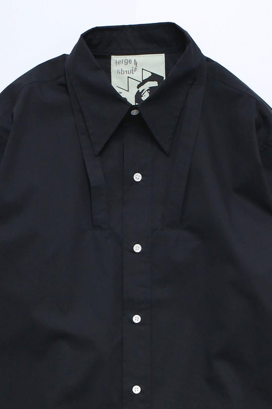 Ribbon shirts_BLACK