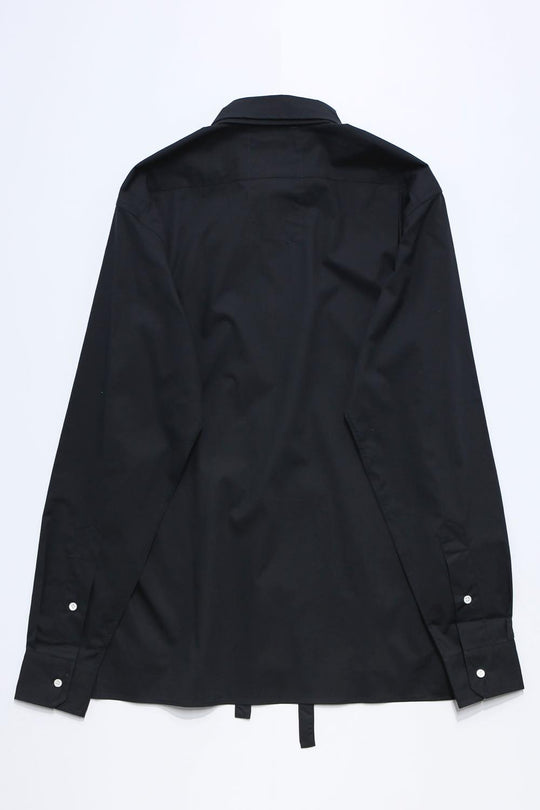 Ribbon shirts_BLACK
