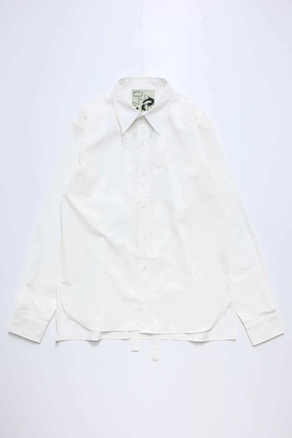 Ribbon shirts_WHITE