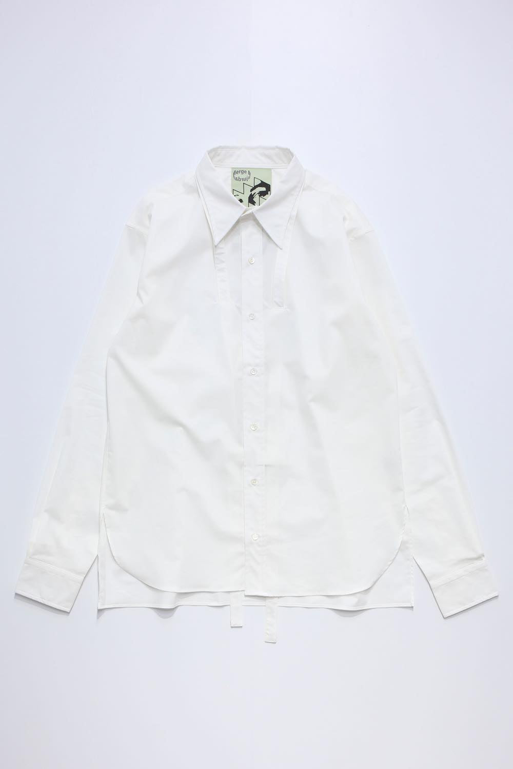 Ribbon shirts_WHITE