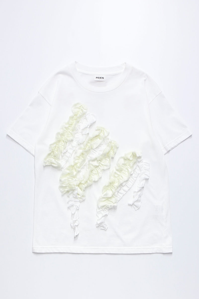 フラワーオーナメントTシャツ