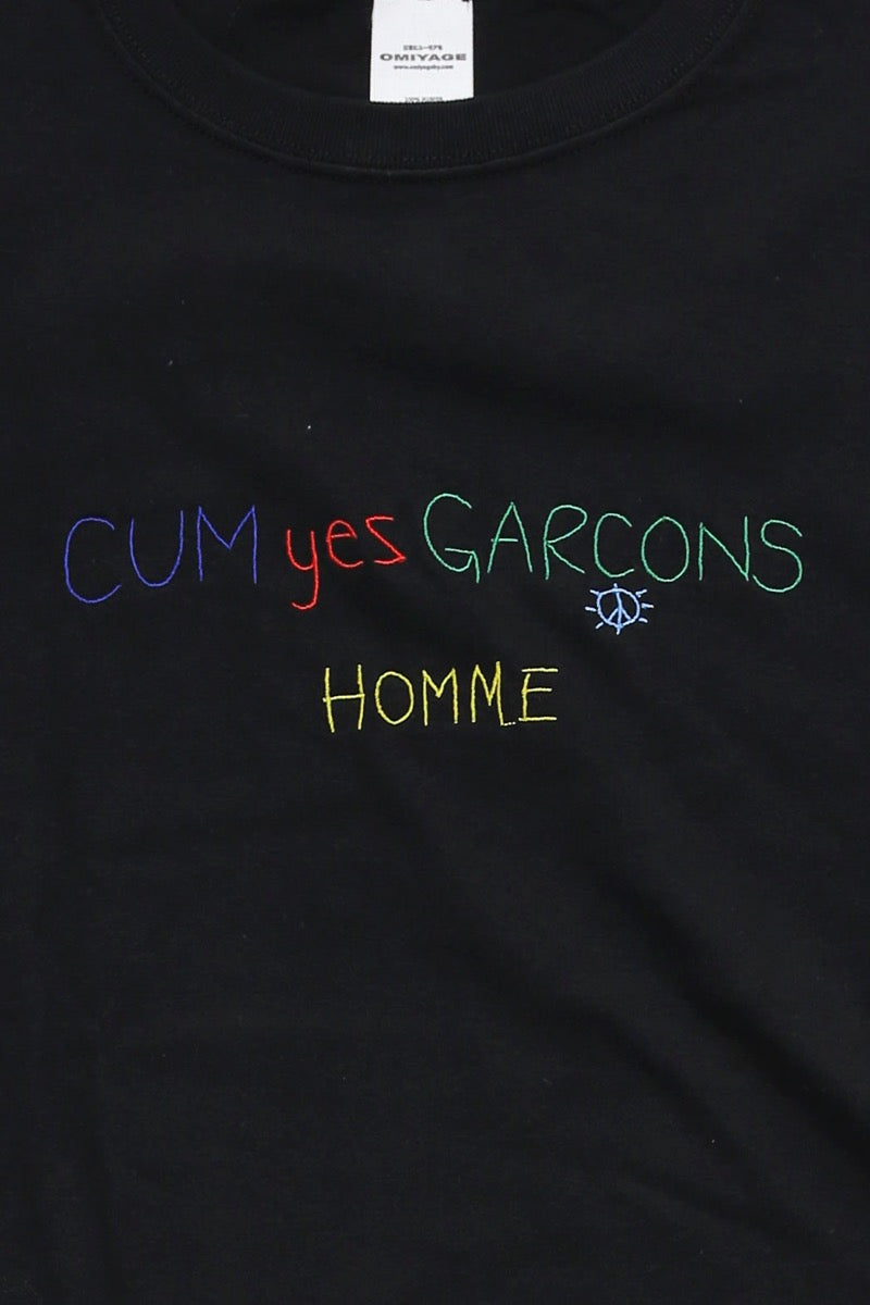 CUM YES GARCONS TEE