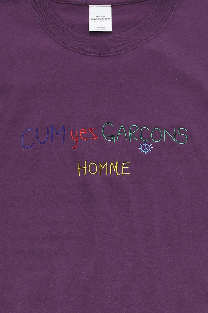 CUM YES GARCONS TEE