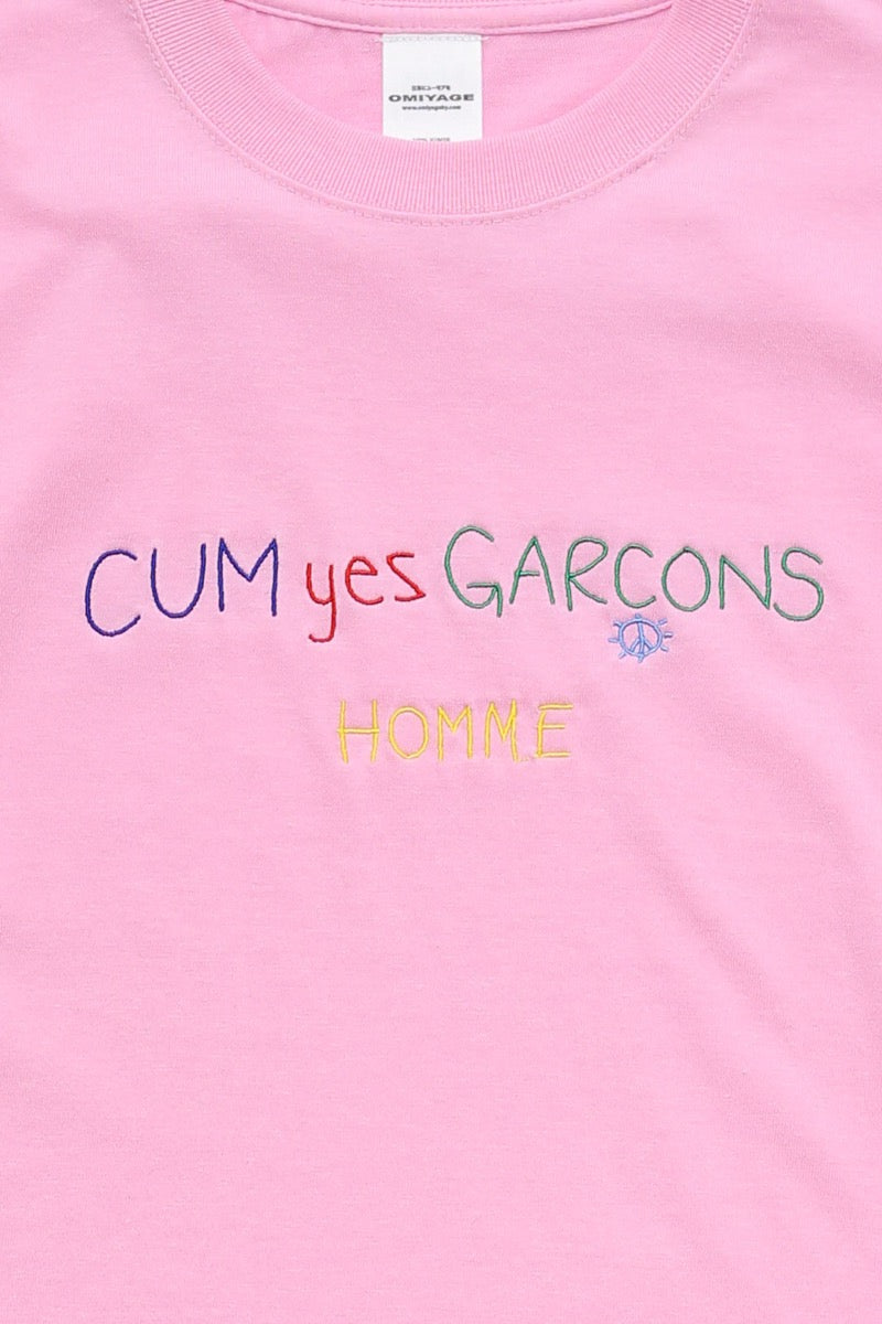 CUM YES GARCONS TEE