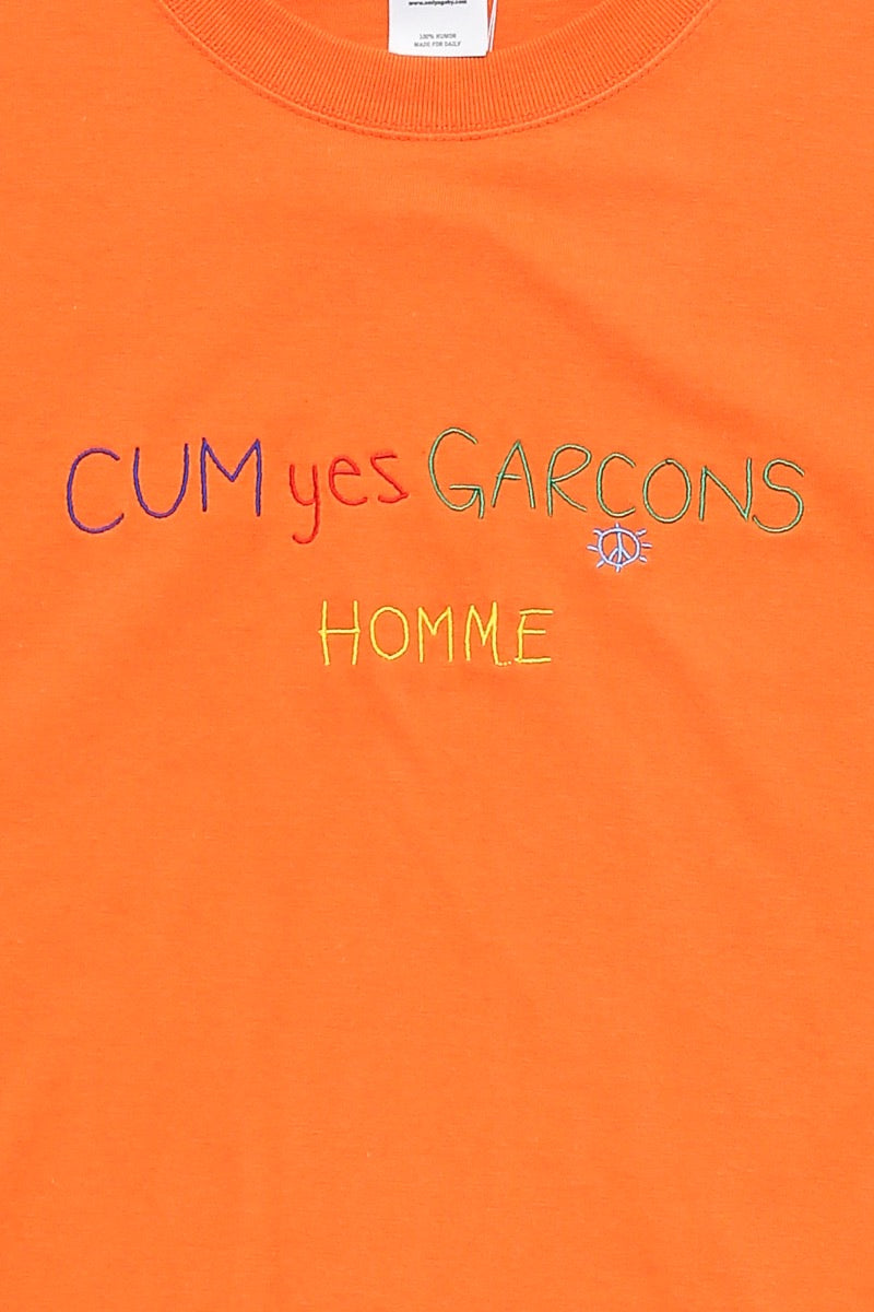 CUM YES GARCONS TEE