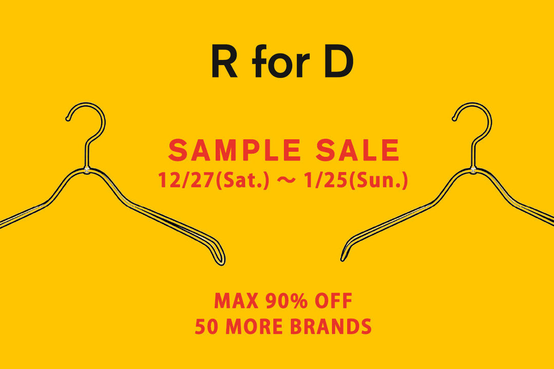 SAMPLE SALE  50 BRANDS MORE 12/27(Sat.)-