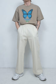 Twill Stretch Lounge Pants OFF WHITE