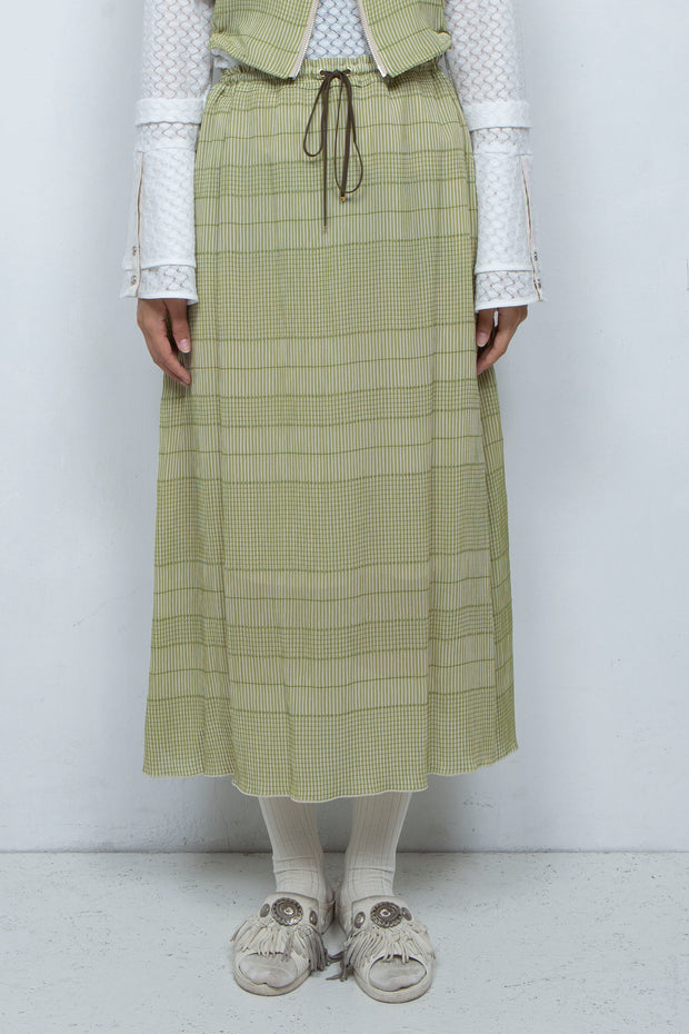 willow jacquard skirt