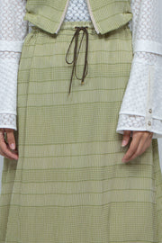 willow jacquard skirt