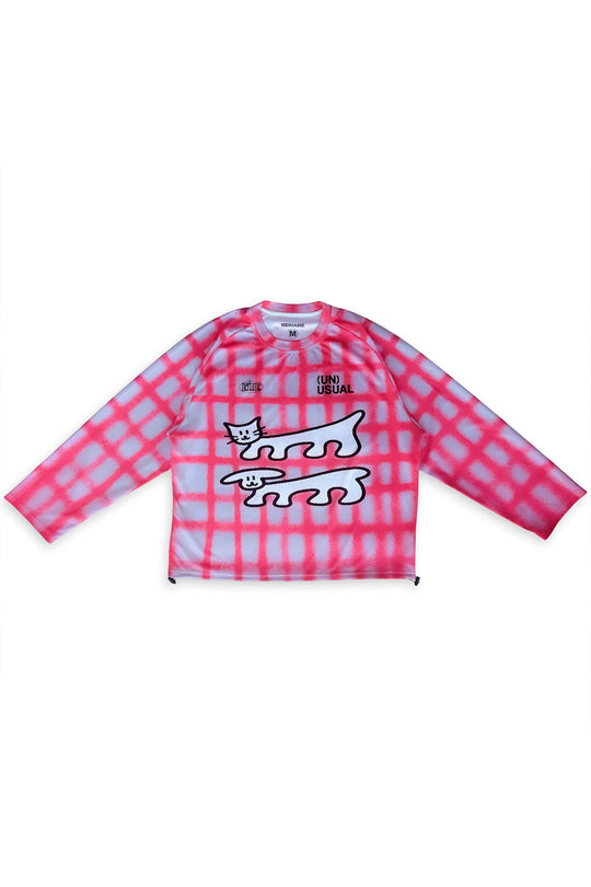 (UN) USUAL L/S JERSEY PINK
