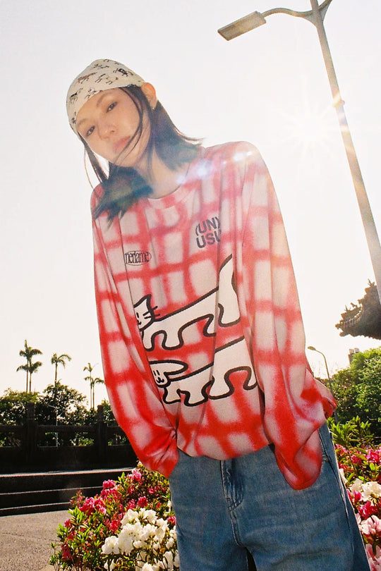 (UN) USUAL L/S JERSEY PINK