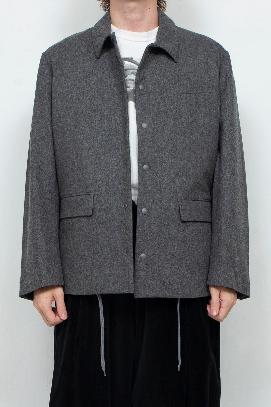 Wool Jacket Gray