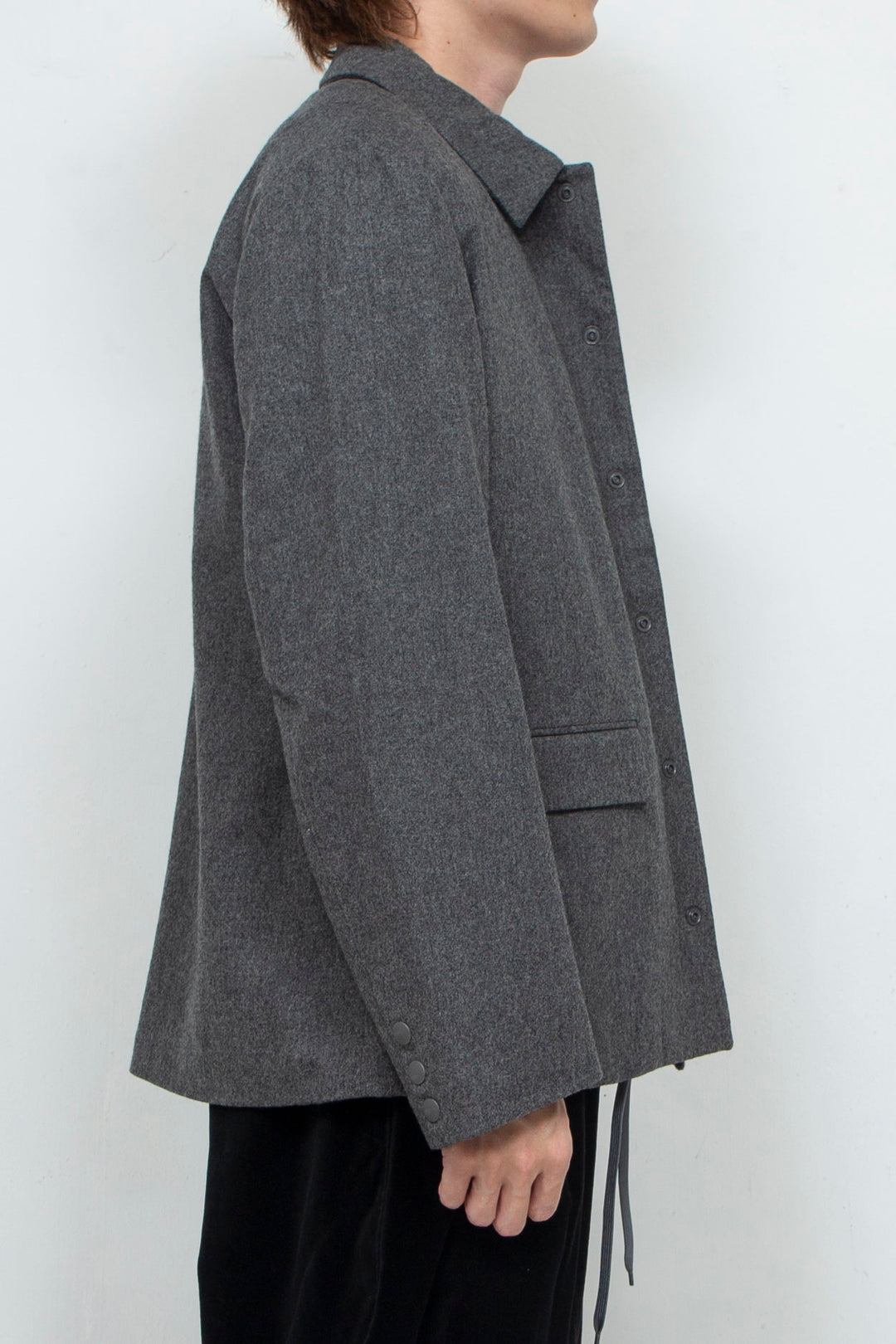 Wool Jacket Gray