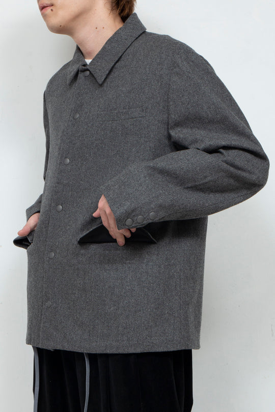 Wool Jacket Gray