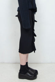 Deformed Skirt Black