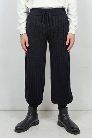 Knit Pants Black