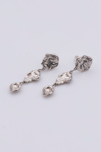 moonscape earrings silver BHE3