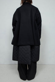 Pinsonic Separable 3WAY Chester Coat BLACK