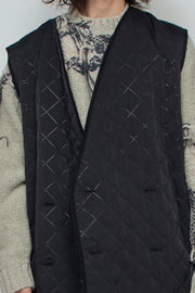 Pinsonic Separable 3WAY Chester Coat BLACK
