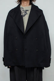 Pinsonic Separable 3WAY Chester Coat BLACK