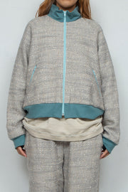 wool track jacket Grey