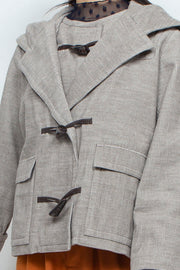 Corduroy Duffle Coat