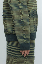 PAJAMA KNIT PULL-OVER GREEN