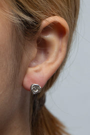 rose earring <r-004>