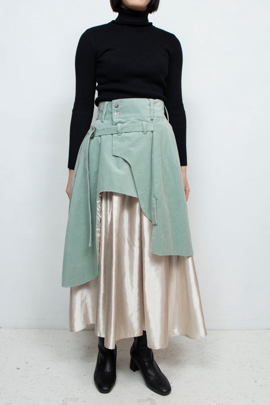 NaNo Art corduroy skirt