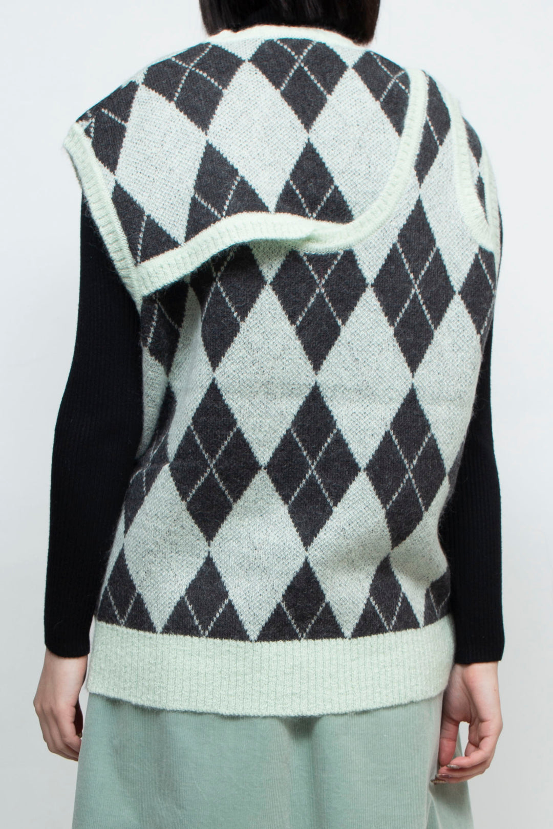 YONLOKSAN O-KNIT VEST 2.1 green