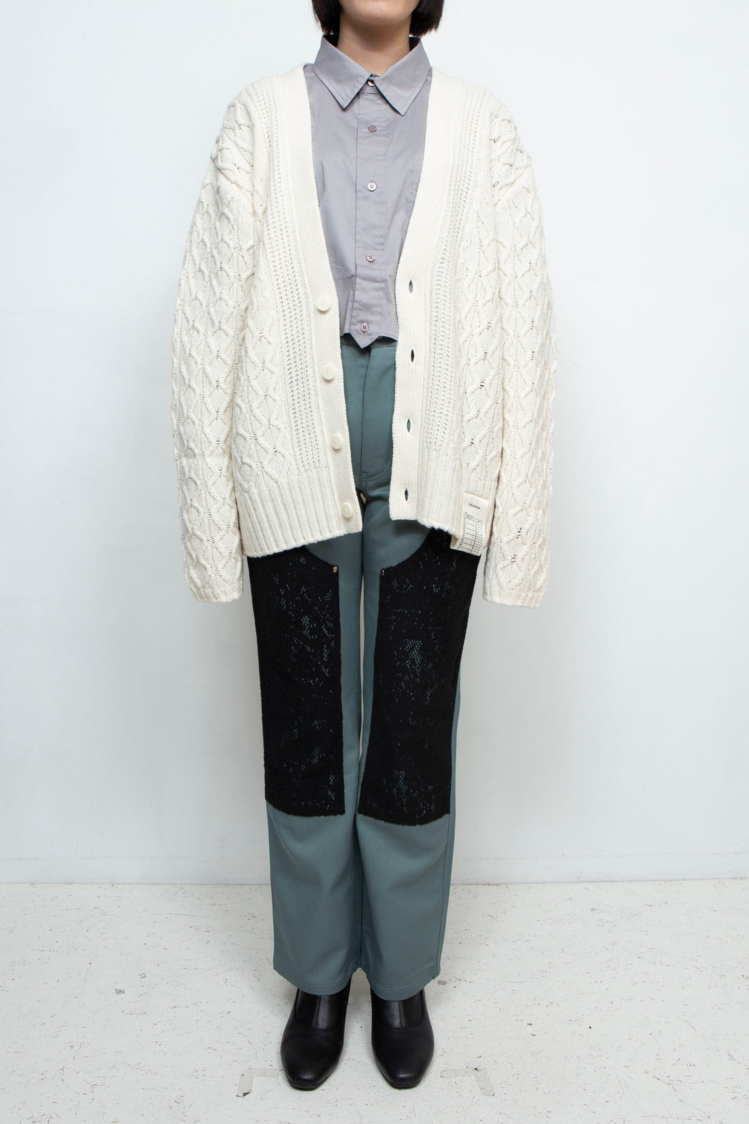 YONLOKSAN cardigan white